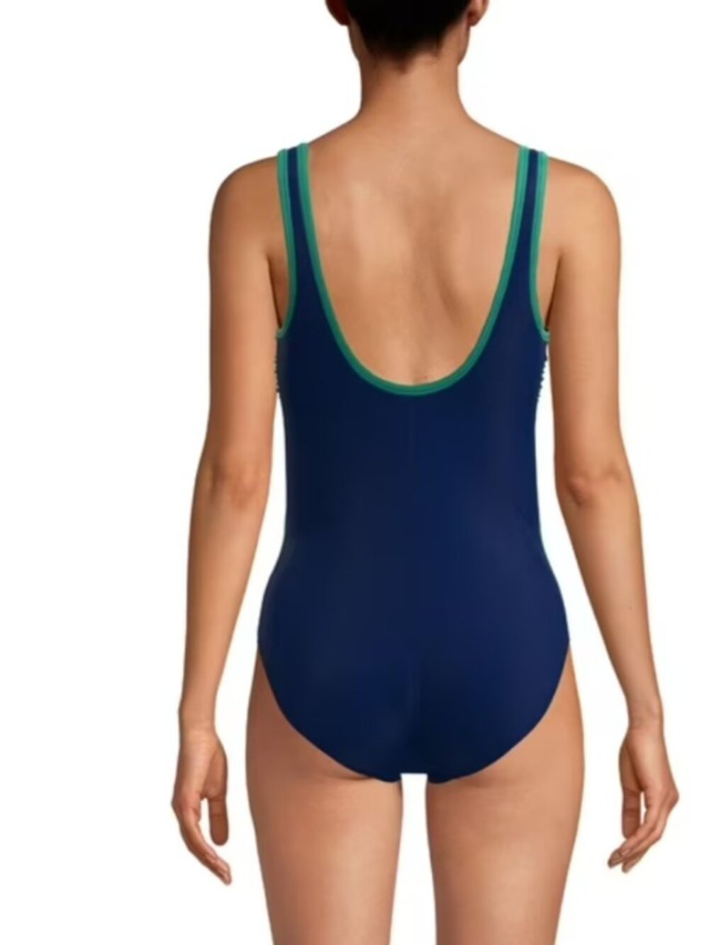 Lands' End Women's Sleeveless Scoop Neck One Piece Swimsuit XL - Picture 2 of 4